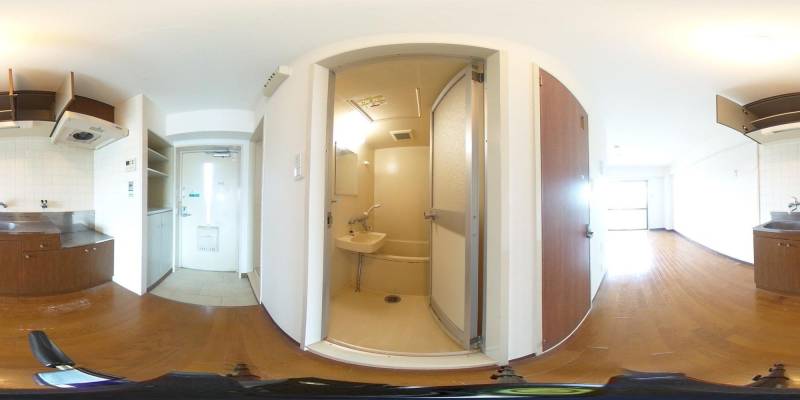 パノラマ画像バスルーム