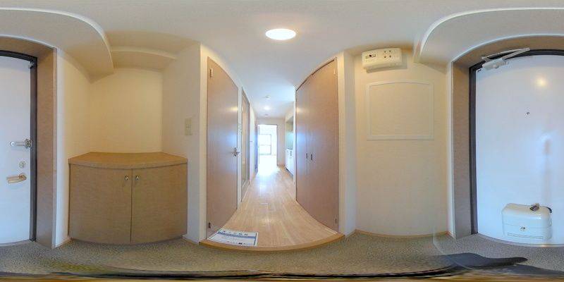 パノラマ画像玄関