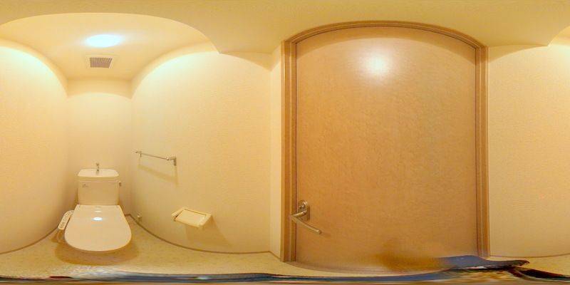 パノラマ画像トイレ