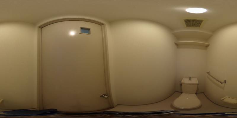 パノラマ画像トイレ