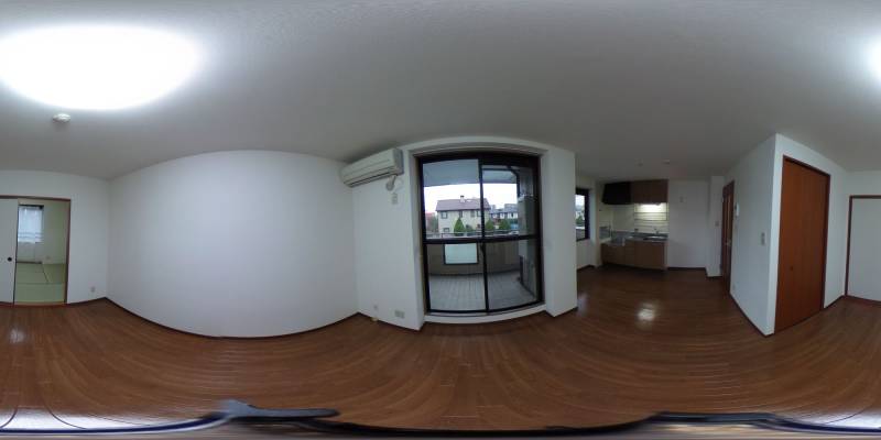 パノラマ画像洋室