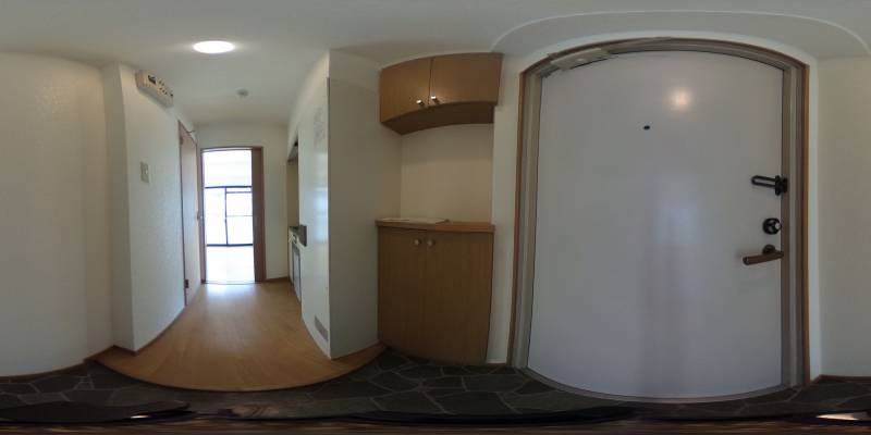 パノラマ画像玄関