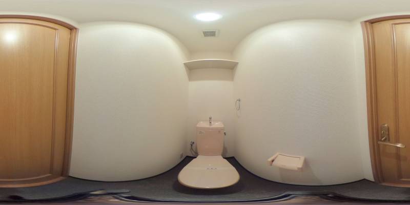 パノラマ画像トイレ
