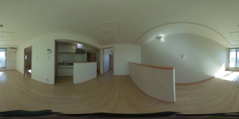 パノラマ画像リビング