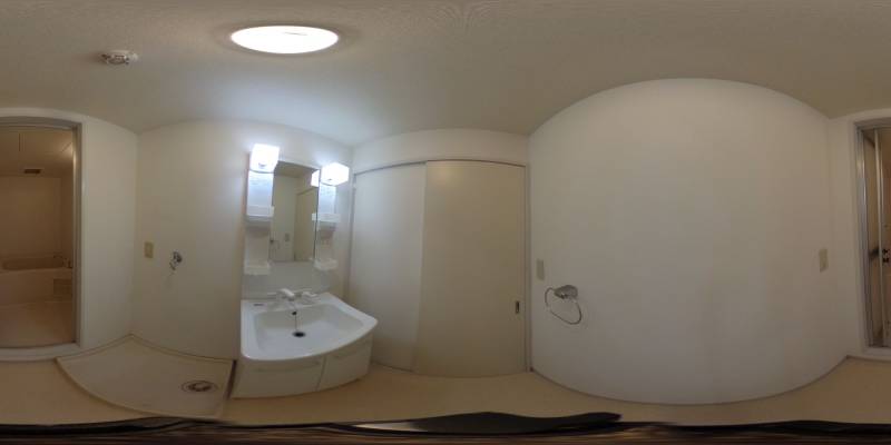 パノラマ画像バスルーム
