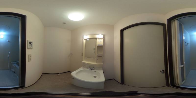 パノラマ画像バスルーム