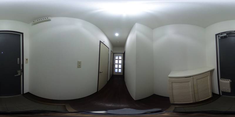 パノラマ画像玄関