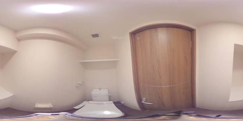 パノラマ画像トイレ