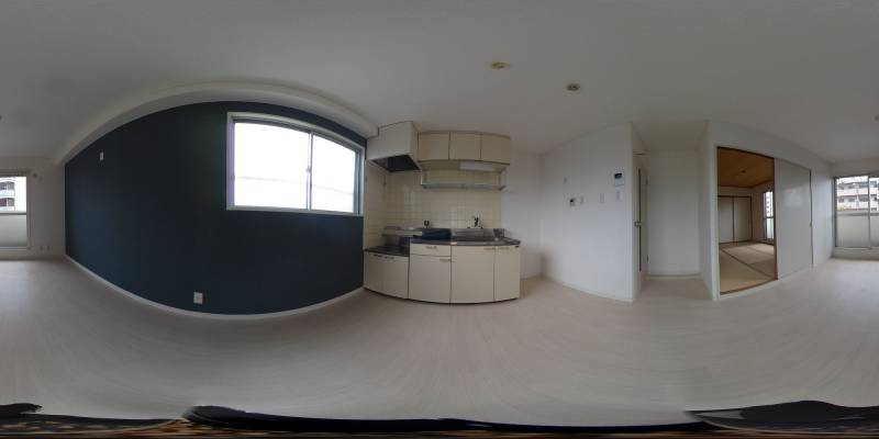 パノラマ画像リビング