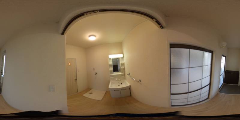パノラマ画像玄関