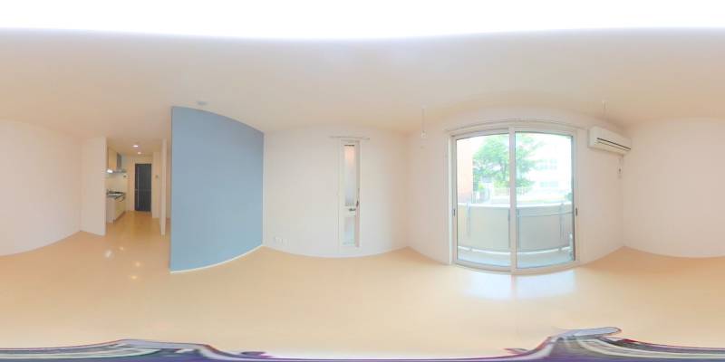 パノラマ画像リビング