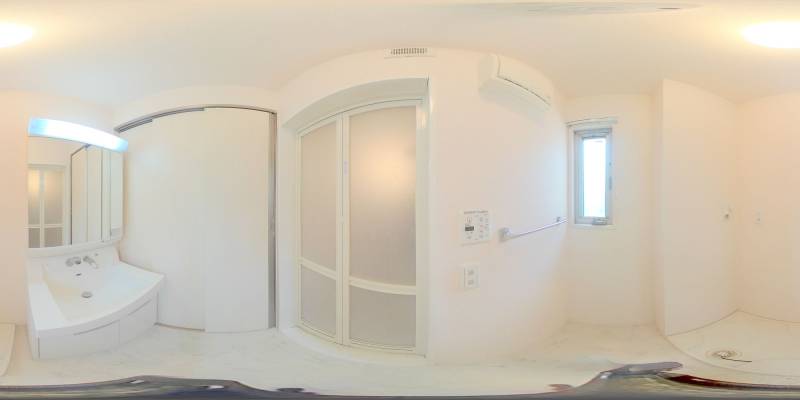 パノラマ画像洗面所