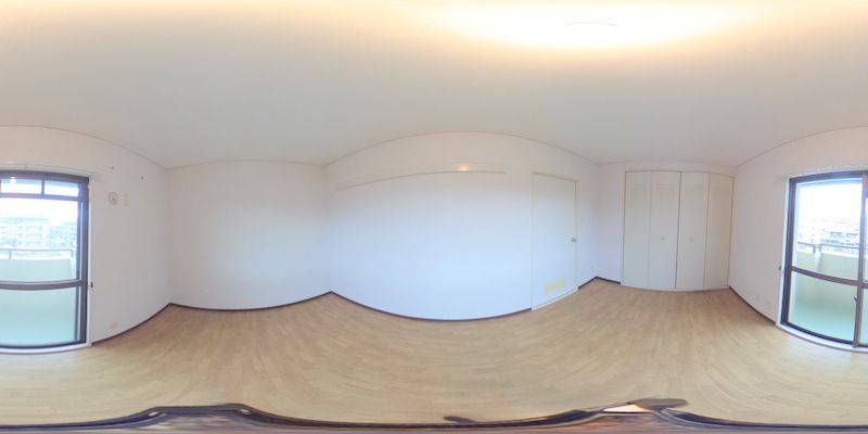 パノラマ画像洋室