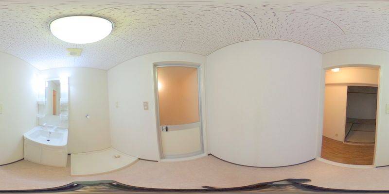 パノラマ画像洗面所