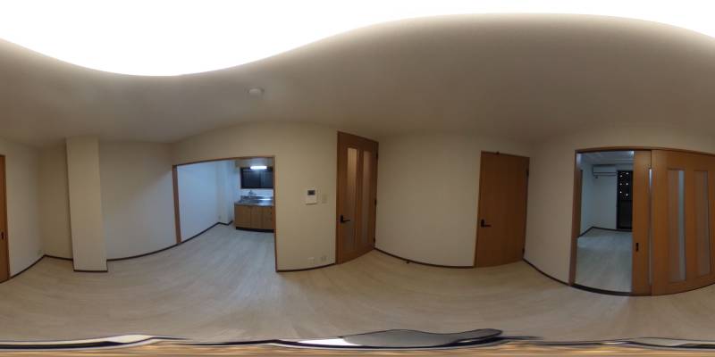 パノラマ画像リビング