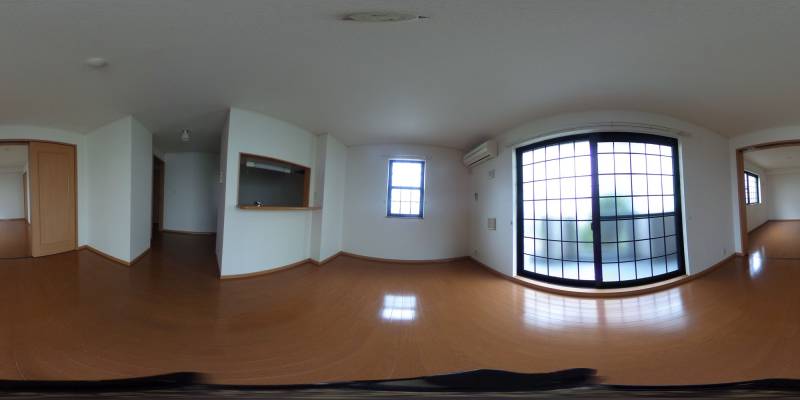 パノラマ画像洋室