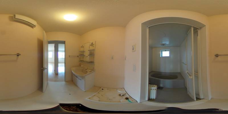 パノラマ画像バスルーム