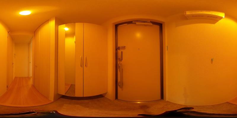 パノラマ画像玄関