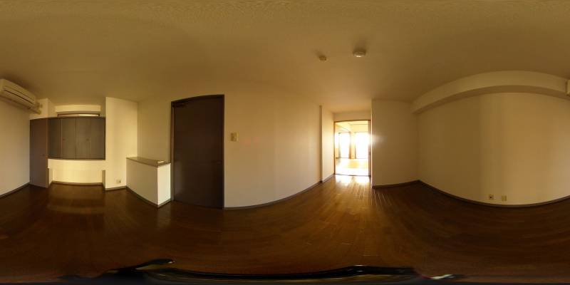 パノラマ画像洋室