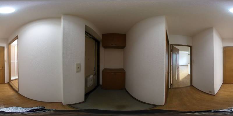 パノラマ画像玄関