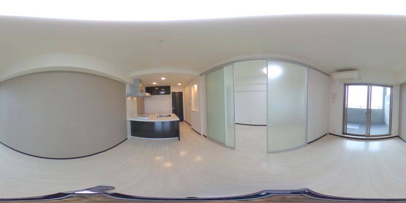 パノラマ画像リビング