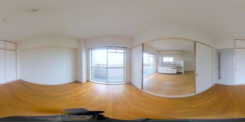 パノラマ画像洋室