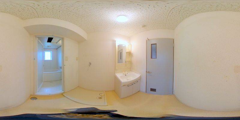 パノラマ画像洗面所