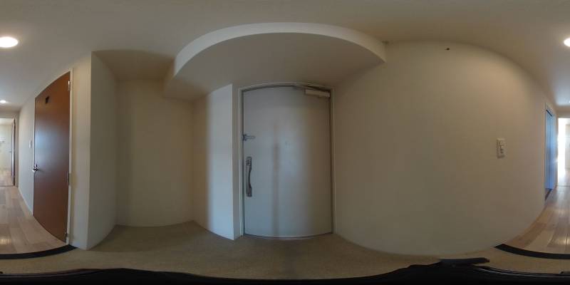 パノラマ画像玄関