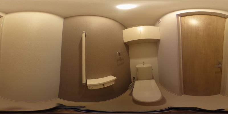 パノラマ画像トイレ