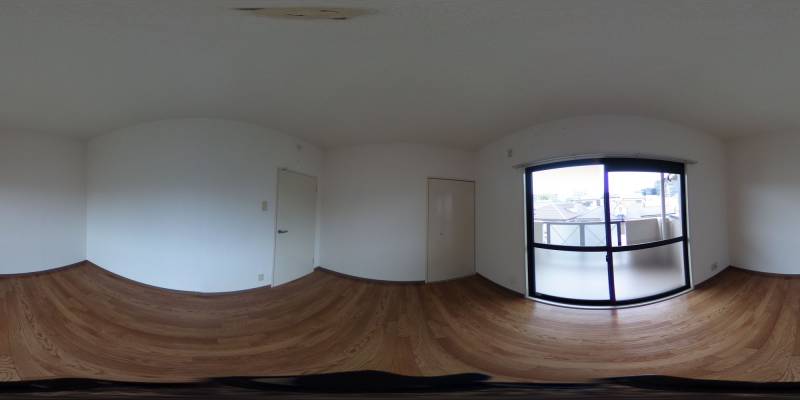 パノラマ画像洋室