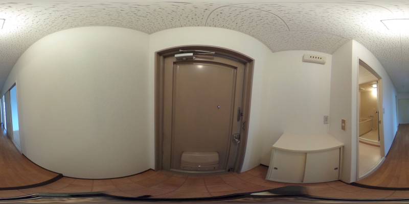 パノラマ画像玄関