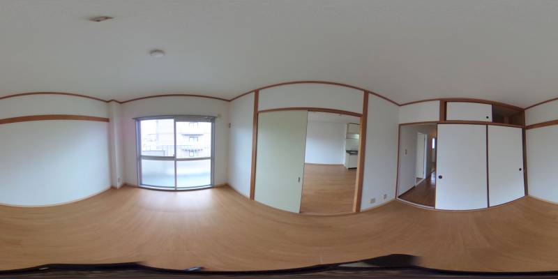 パノラマ画像洋室