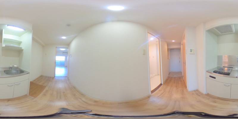 パノラマ画像キッチン