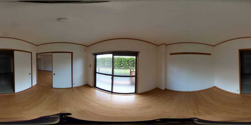 パノラマ画像洋室