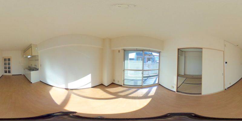 パノラマ画像リビング