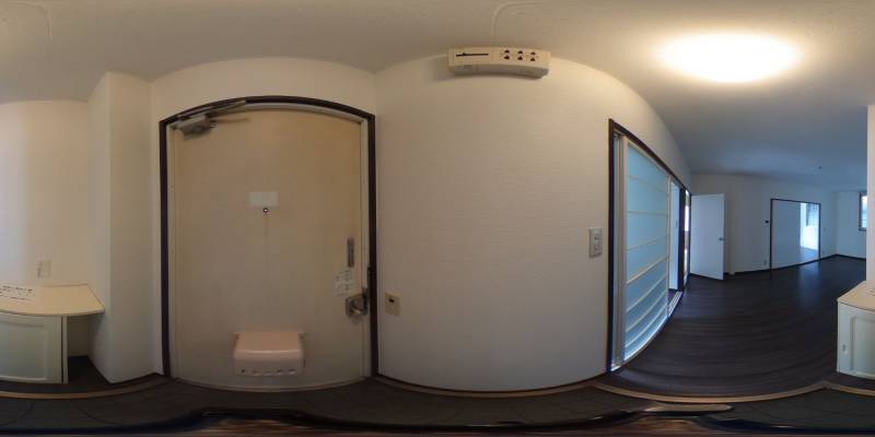 パノラマ画像玄関