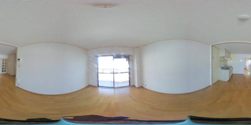 パノラマ画像リビング