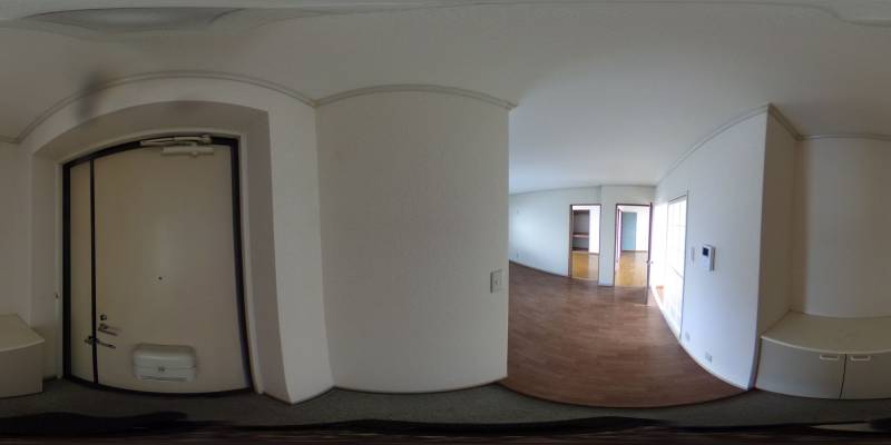 パノラマ画像玄関