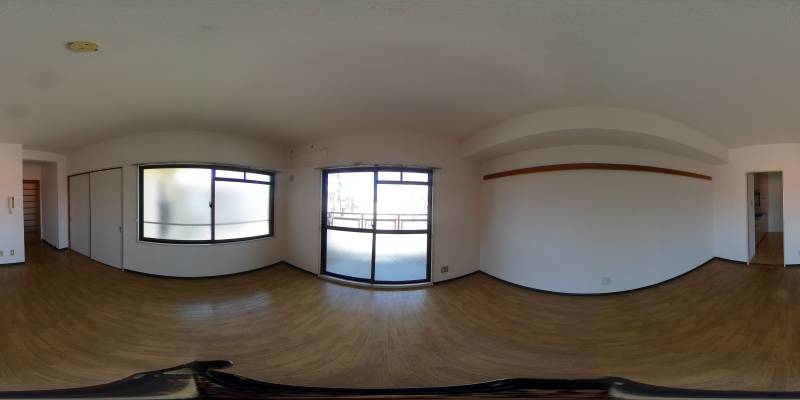 パノラマ画像リビング