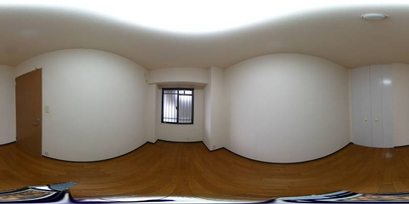 パノラマ画像洋室