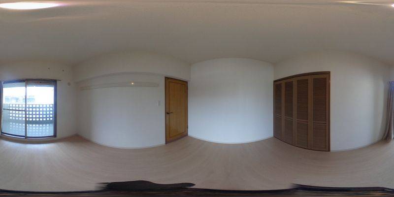 パノラマ画像洋室