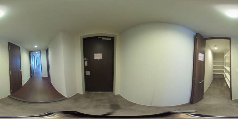 パノラマ画像玄関