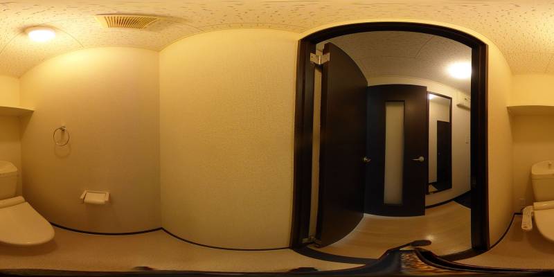 パノラマ画像トイレ