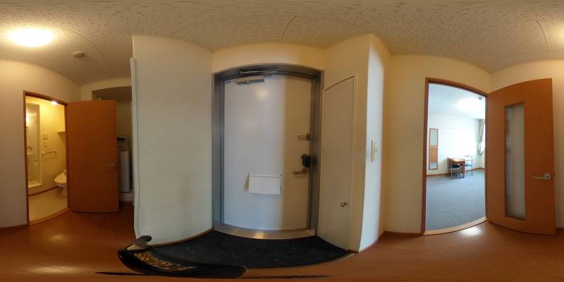 パノラマ画像玄関