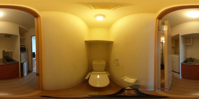 パノラマ画像トイレ