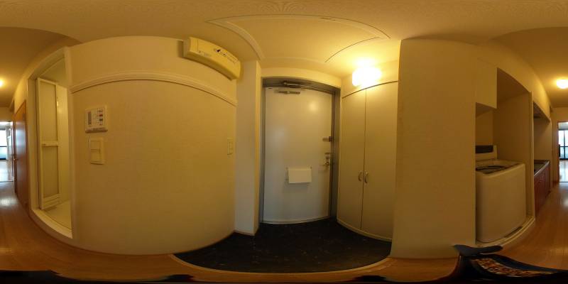 パノラマ画像玄関