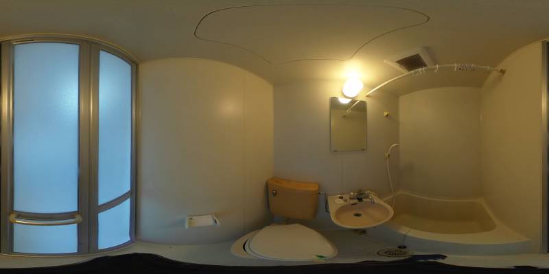 パノラマ画像トイレ