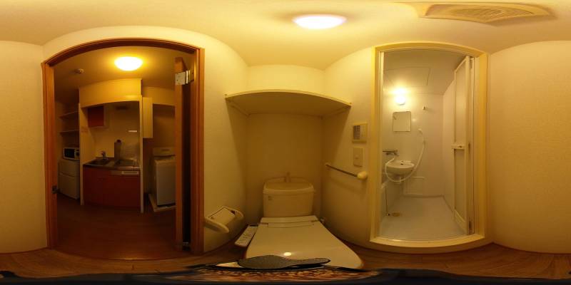 パノラマ画像トイレ