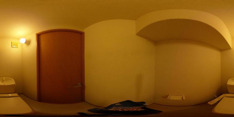 パノラマ画像トイレ