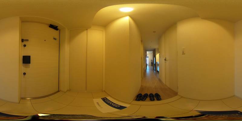 パノラマ画像玄関